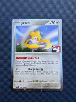 Pokemon TCG - Jirachi 126/182 Play Stamped Prize Pack Series 5 Holo Cosmos Holo - Image 1