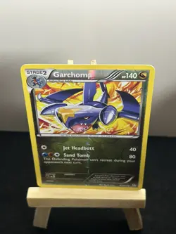 Pokemon Garchomp 91/124 Dragons Exalted Reverse Holo Rare 2012 BW-LP - Image 2