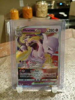 Pokemon TCG Mewtwo VSTAR 031/078 Holo Ultra Rare Pokemon GO - Image 1
