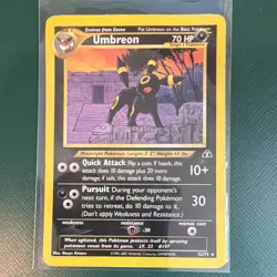 The Pokemon Company Umbreon 32/75 Neo Discovery Rare Regular Unlimited English - Image 1