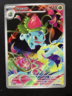 Pokemon Co Ivysaur 134/132 ME01 Mega Evolution Holo Eng IR - Image 1