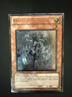 Yugioh! DREV-EN002 Effect Veiler Ultimate Rare 1st Edition- Lightly Played - Image 1