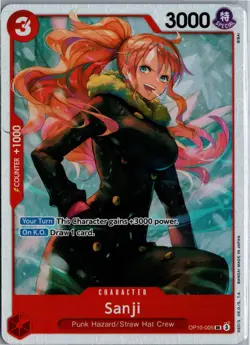 SANJI ROYAL BLOOD OP10-005 SR NM/M - Image 1