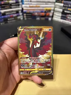 Pokemon Galarian Moltres v TCG Brilliant Stars Holo Card 183/172 - Image 3