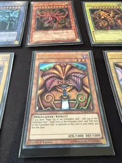 YGLD- MINT COND SET!! The 3 Egyptian God Cards and 1st Edition Exodia Set - Image 3
