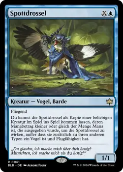 MTG Magic the Gathering Bloomburrow BLB Spottdrossel 0061 rare deutsch - Image 1