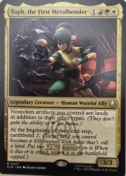 MTG Toph, First Metalbender Commander Deck – Avatar EDH | Artifact Land Ramp - Image 1