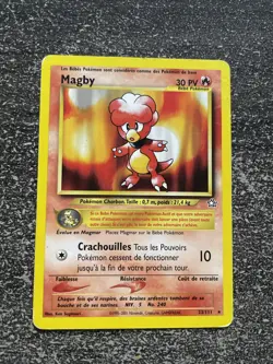 MAGBY RARE - POKEMON 23/111 NEO GENESIS EDITION 2 FR - Image 1