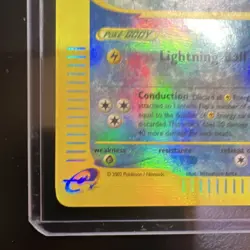 Pokemon TCG Lanturn Aquapolis 020/147 Reverse Holo Rare 2002 - Image 5