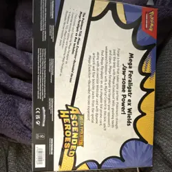 Pokemon TCG Mega Evolution Ascended Heroes Mega Feraligatr EX Promo Box English - Image 2