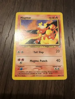 POKEMON CARD - 2 x Magmar 40/111 - Neo Genesis - Unco - NM Neo Genesis - Image 2