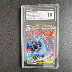 CGC 10 Mega Charizard X ex 223/193 Mega Dream ex JP 2025 Holo - Image 1