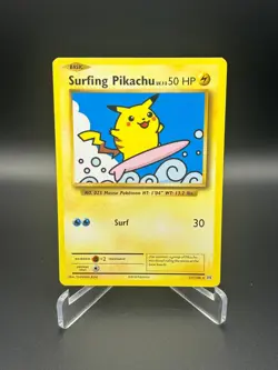 Pokemon TCG Surfing Pikachu Secret Rare 111/108 - LP - XY - Evolutions - Image 1