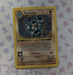 Wizards of the Coast Deck Exclusives Machamp 8/102 1999 English Holo - Image 1