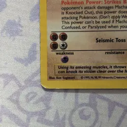 Wizards of the Coast Deck Exclusives Machamp 8/102 1999 English Holo - Image 2