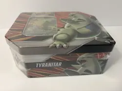 Pokemon TCG: V Strikers Tin Tyranitar V NEW Factory Sealed - Image 3