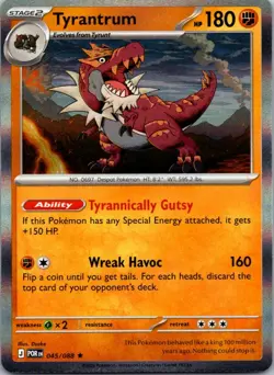 Tyrantrum 045/088 Perfect Order Pokemon TCG Holo R NM - Image 1