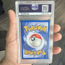 PSA 8 Squirtle 68/82 Team Rocket 1st Edition Regular English 2000 - Image 2