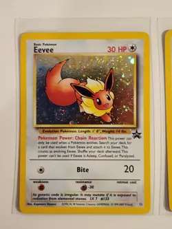 Eevee Pokemon WOTC Black Star Promo 11/53 NM/M - Image 2