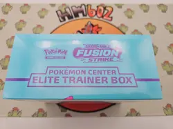 Fusion Strike Pokemon Center Sword and Shield Elite Trainer Box ETB With Case - Image 4