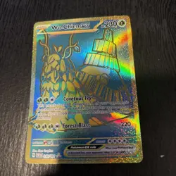 Pokemon TCG Wo-Chien ex SV: Paldean Fates 240/091 Hyper Rare Holo 230 HP English - Image 1