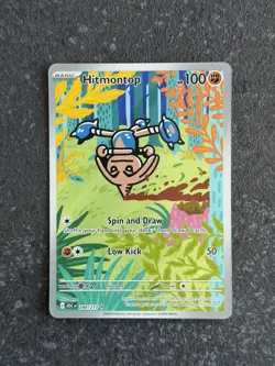 Pokemon TCG Hitmontop 240/217 Illustration Rare Ascended Heroes NM - Image 1
