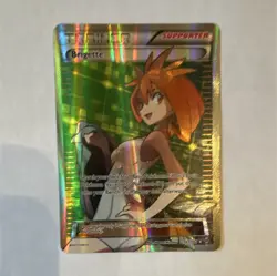 Pokemon Company Brigette 161/162 Breakthrough Full Art Holo Ultra Rare EN - Image 1
