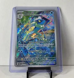 Frogadier 089/086 Chaos Rising IR Holo Pokemon TCG NM - Image 1
