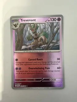 Pokemon TCG CHAOS RISING Trevenant 039/086 Reverse Holo Rare NM - Image 1