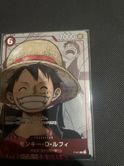 One Piece Monkey D. Luffy P-001 25th Anniversary Japanese - Image 4