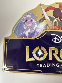 Disney Lorcana Retail Metal Sign - Promo Item - Image 4
