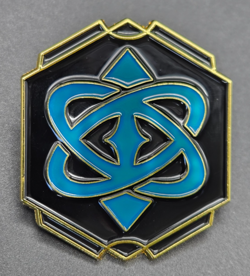 Disney Lorcana Set 11 Winterspell Sapphire Ink Pin - Image 2