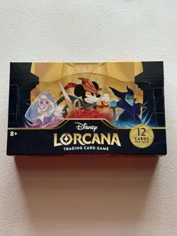 Disney Lorcana The First Chapter Booster Box CM1 - Sealed - FIRST PRINT WAVE 1 - Image 1