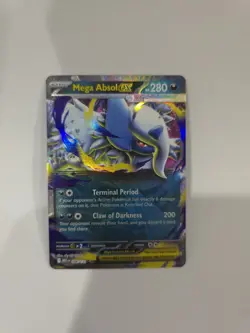 Mega Absol EX 086/132 ENGLISH 2025 Pokemon Mega Evolutions PRESTINE 🔥 - Image 1