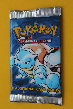 1999 POKEMON 4TH PRINT BASE SET BOOSTER PACK BLASTOISE SEALED - Image 1