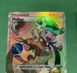 2017 POKEMON SM GUARDIANS RISING FULL ART TRAINER MALLOW MP/HP LOT OF 2 145/145 - Image 2