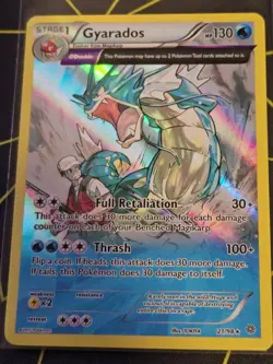 [NM+++] Pokemon TCG Gyarados 21/98 XY - Ancient Origins Holo | PACK FRESH | - Image 2