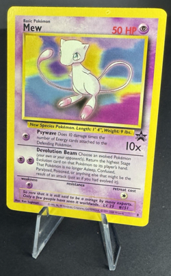 Mew 8 Promo - Regular Non Holo - Wotc Black Star Promos - Pokemon TCG - LP - Image 3