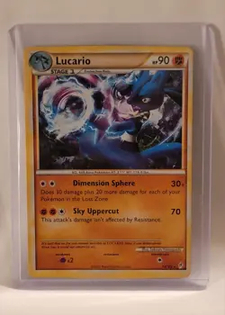 The Pokemon Company Pokemon TCG Lucario 14/95 Call of Legends Holo Rare EN HP 90 - Image 1