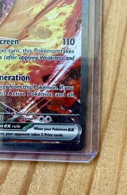 Pokemon TCG Team Rockets Moltres EX Card 229/182 - Image 5