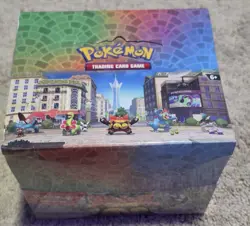 POKEMON LUMIOSE CITY MINI TIN SEALED DISPLAY BOX 10x TINS - Image 1