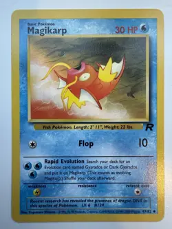 Magikarp 47/82 Pokemon Team Rocket Unlimited Non Holo (LP) - Image 1