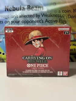 Factory Sealed X2 One Piece TCG: Carrying On His Will Booster Box OP-13 English - Image 1