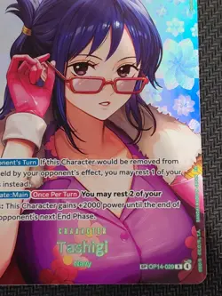 Tashigi (SP) The Time Of Battle (OP16) English NM Foil One Piece - Image 4
