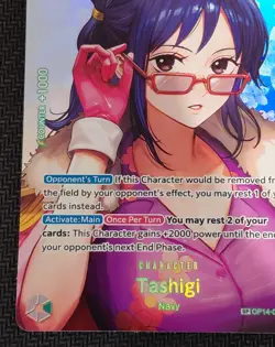 Tashigi (SP) The Time Of Battle (OP16) English NM Foil One Piece - Image 5