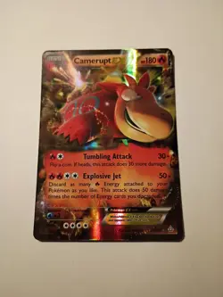 CAMERUPT EX - 29/160 - Primal Clash - Pokemon Card - LP - Image 1