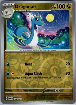 Dragonair - 148/165 Reverse Holo SV: Scarlet & Violet 151 - Pokemon Card - NM - Image 1