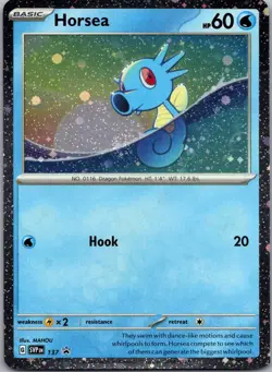 Horsea - (Cosmo Holo) Holo Promo SV: Scarlet & Violet Promo Cards 137 NM - Image 1