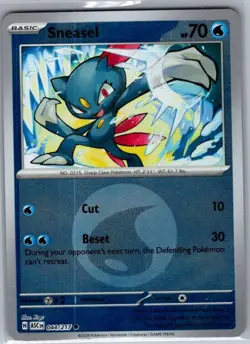 Sneasel (Energy Symbol Pattern) 044/217 ME: Ascended Heroes - Pokemon Card - NM - Image 1