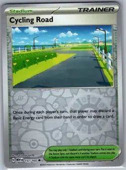 Cycling Road 157/165 Reverse Holo SV: Scarlet & Violet 151 - Pokemon Card - NM - Image 1